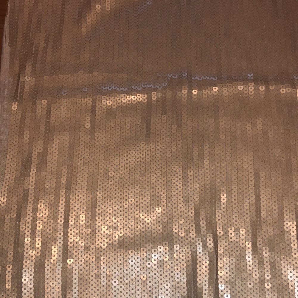 NWT Lulus Sexy Gold Sequin Tank Top Size Medium - Picture 6 of 9